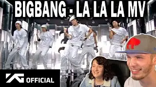 BIGBANG - LA LA LA MV + ENGLISH VERSION (COUPLE REACTION!)
