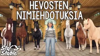 Hevosten nimiehdotuksia | SSO Suomi