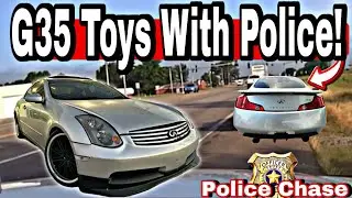 Infiniti G35 DESTROYS Police! Absolute MADNESS!