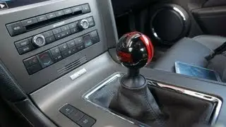 How to change a shifter knob on Ford Mustang GT mustang parts ford racing
