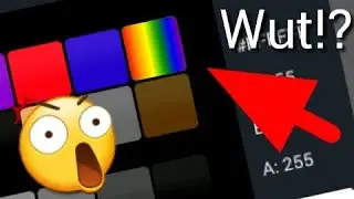 How to get the Rainbow color in KineMaster