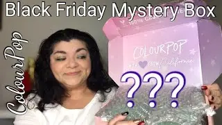 ColourPop 2022 Black Friday Mystery Box Unboxing!
