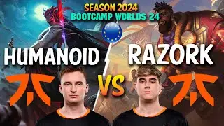 FNC Humanoid vs FNC Razork - Humanoid YONE vs Razork K'SANTE Mid - Patch 14.18 EUW Ranked | lolrec