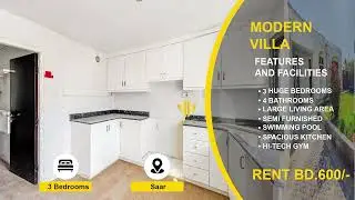 SPACIOUS VILLA FOR RENT| SWIMMING POOL | HI-TECH GYM