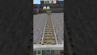 HOW TO CHANGE RAILWAY TRACK IN MINECRAFT 😱😱 #shorts #minecraft #trending