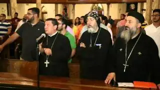 coptic society of newark.tasbeha (midnight praise) w Ibrahim Ayad 9-9-2015