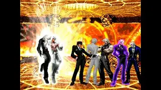 KOF MUGEN !! Original Kulou & Black Kulou VS Team Mr.Emoji