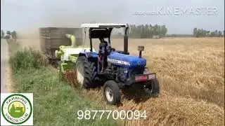 Field video of Jagatjit&rsquo;s Straw Reaper 2020 | 9877700094 |