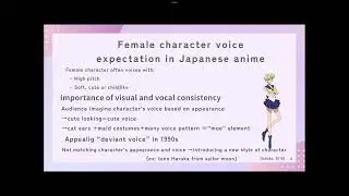 Voice culture in japanese anime(japanese culture)