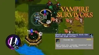 Vampire Survivors Secret is SUPER Simple! | Spend Your Afterparty With the foolish Highroller