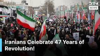 WATCH: Thousand Iranians Mark 47th Anniversary of the Islamic Revolution | Tehran Marches | AQ1Z