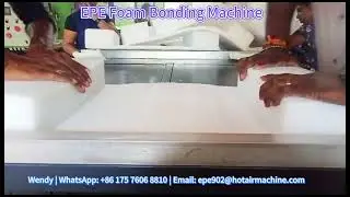 EPE Foam Bonding Machine | Manual Hot Plate Bonding Machine