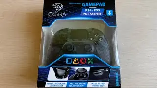 Bezprzewodowy pad/kontroler COBRA do PS3/PS4/PC/Android (Deltaco gamepad rebrands)