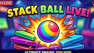 Stack Game LIVE: Breaking the World Record! 😱 (High Score Run)