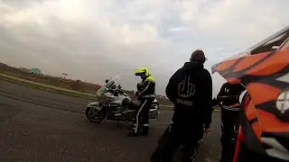 Burnout + Polizei | KTM SMC R 690