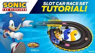 Sonic Slot Car Race Set Tutorial!