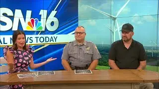 Sheriff Brian Henderson-Back the Badge event