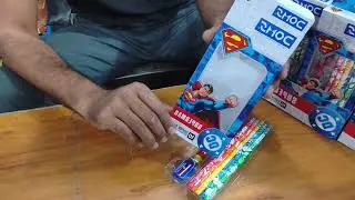 DOMS SUPERMAN KIT#JORDAR SUPERMAN KIT UNBOXING#UNIQUE KIT UNBOXING#PENCIL SPIDER-MAN#youtube 