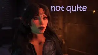 Dragon Age: The Veilguard - Isabela tries to speak elven for Rook [Antivan Crow-Elf]