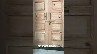 Sagwan door 🚪🚪 latest design 🪵 KD FURNITURE ##trending #new #crazy #songs #factory #kitchen