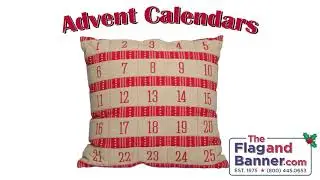 Happy Advent Calendar Season | A FlagandBanner.com Commercial