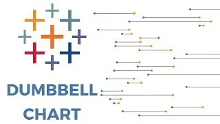TABLEAU DUMBELL CHART