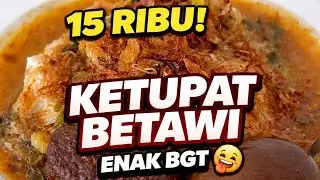 20 Tahun Bertahan! Ketupat Betawi 15 Ribu Ini Bikin Nagih