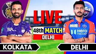 Live: DC vs KKR, IPL 2025 48th Match Live Score | Live Cricket Match Today | Delhi vs Kolkata
