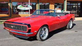 RossCustomsMI.com - SOLD SOLD - 1968 Chevrolet Camaro RS/SS Convertible - Pro-Touring