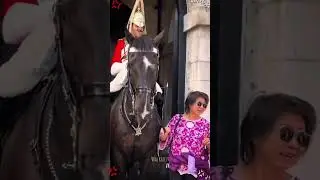 Royal guards shouting at Tourists But with a twist 🤔 #kingsguard #royalguard