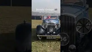 Vintage Car Rally | Kolkata | Bentley | 1935 model #reels #automobile