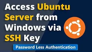 Как использовать SSH в Linux | Вход без пароля на сервере Ubuntu #sshkey