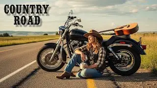 Relaxing Country Music for Road Trips 🚗 Calm Acoustic Guitar & Open Road Vibes