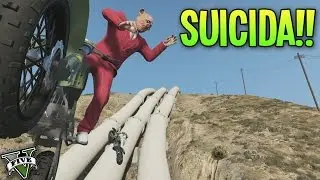 LANZAMIENTO DE HELIC&Oacute;PTEROS, CAMIONES DEL AMOR Y SUICIDIOS | GTA V ONLINE | TheCorvusClan