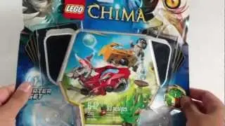 Обзор стартового набора Lego Speedorz Legends of Chima Chi Batlles