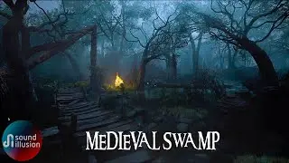 Dark Swamp Ambience | Medieval Forest 🌿