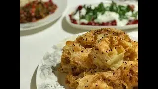 Turkish Food Recipe - How to make this simple Turkish Potato Borek (Patatesli Kol B&ouml;reği)