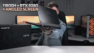 Обзор GIGABYTE Aero 15 OLED YD (11800H + RTX 3080)
