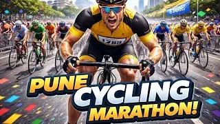 Funny Bajaj Pune Marathon Vlog 😂🏃&zwj;♂️ | Bhalta Scene Special