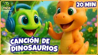 🦘🦖 &iexcl;FIESTA DE DINOSAURIOS DE TICO! | Dino Divertido | Canciones Infantiles - 20 Min