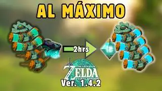 Bater&iacute;a Zonnan al m&aacute;ximo (Muy r&aacute;pido) Zelda Tears of the Kingdom
