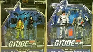 A LOOK AT THE GI JOE 50TH ANNIVERSARY - Social Clash & Artic Ambush 2 packs [by ransmo5]