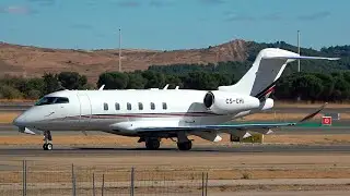 Bombardier Challenger 350 - CS-CHI - NetJets - Madrid Airport (MAD) - 26/10/25