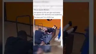 WHOLESOME - UK trainer dedicates himself to helping the disabled