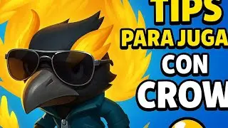 Brawl stars tutorial y pro tips para usar al poderoso de crow #brawlstars #brawlin