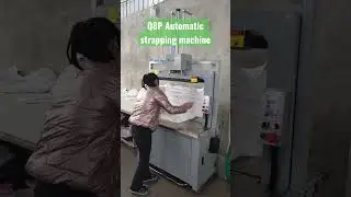 Q8P Automatic strapping machine with top press