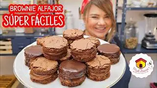 ALFAJORES BROWNIE fáciles y rápidos