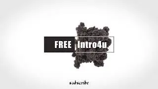 Smoke Intro After Effects (free template, no plugins)