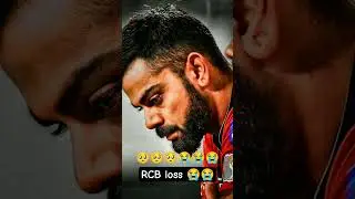 #RCB #Loss 🥺🥺😭