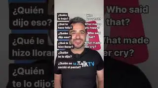 Traduciendo preguntas corts de espa&ntilde;ol a ingl&eacute;s